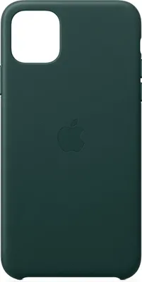 Zdjęcie produktu dla Iphone 11 Pro Max Leather Case Farbe: Leśna zieleń
