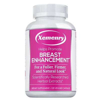 Image de Augmentation mammaire féminine, 120 capsules, croissance naturelle, raffermissement des seins, 120 capsules