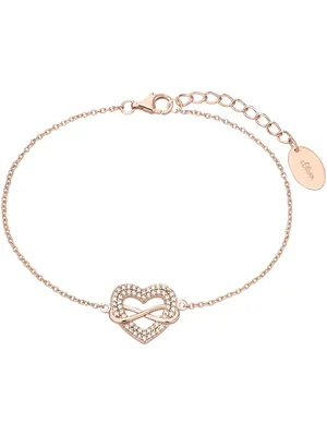 Produktbild von S.Oliver Silber Armband Herz Infinity 2032821
