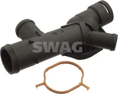 Produktbild von SWAG 30 10 6011 Kühlmittelflansch für VW Transporter V Bus (7HB, 7HJ, 7EB, 7EJ, 7EF, 7EG, 7HF, 7EC) Wasserflansch