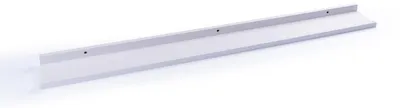 Produktbild von Bilderleiste - 100 x 10 cm - Weiß - MDF - PVC - matt