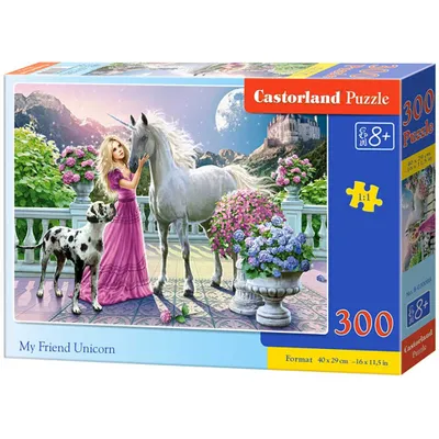 Image de Castorland My Friend Unicorn Puzzle 300 Teile B-030088