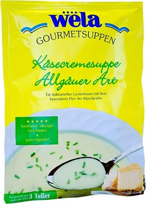 Produktbild von WELA - Käsecremesuppe 'Allgäuer Art'