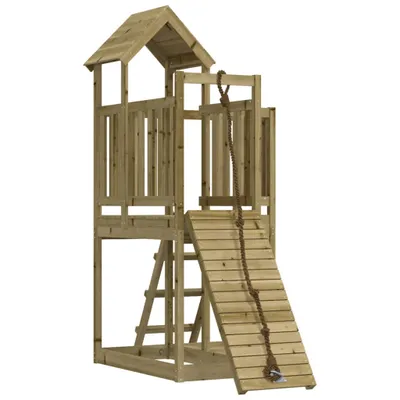 Immagine prodotto di vidaXL Torre da gioco con parete da arrampicata Legno di pino impregnato