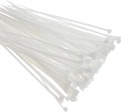 Produktbild von Weiße starke Kabelbinder 3,6 x 300 mm 100 Stück