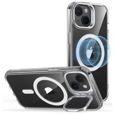 Image de Esr Classic Hybrid Case With Kickstand For Iphone 15, Magsafe (Transparent)