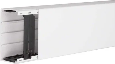 Zdjęcie produktu dla Hager LF6011009016, Biały, Polichlorek winylu (PVC), 110 mm, 60 mm, 2000 mm