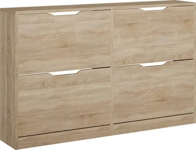 Zdjęcie produktu dla Wózek na buty Vicco Luca Sonoma 116.6 x 72.5 cm z 4 przegrodami, Model 56272