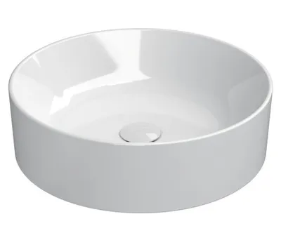 Zdjęcie produktu dla Sapho GSI Kube X - Umywalka nablatowa, 45 cm, bez przelewu, ExtraGlaze, biała 942711