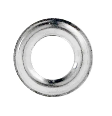 Produktbild von Scheibe, DOT, Messing vernickelt, 15mm