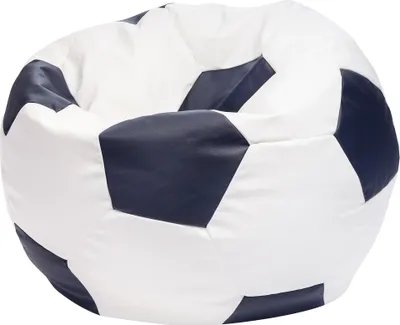 Produktbild von Ecopuf, Sitzsack Ball, Bean Bag, Sitzsäcke Gaming Sack, Blau E11, XL