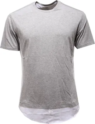 Productafbeelding van 3266AC heren T-shirt, model PAOLO PECORA, heathergrijs, katoen