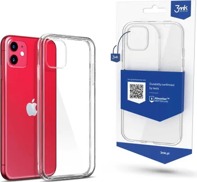 Produktbild von 3mk Schutzhülle Clear Case Cover für Apple iPhone 11 transparent backcover