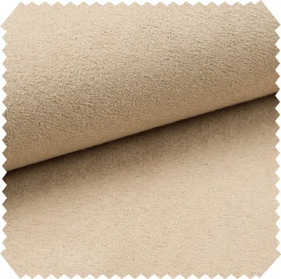 Produktbild von novely® ALPEN Polsterstoff im Wildleder-Look - Velours-Microfaser-Möbelstoff - Pflegeleichte Meterware 1lfm - Farbe: 03 Beige