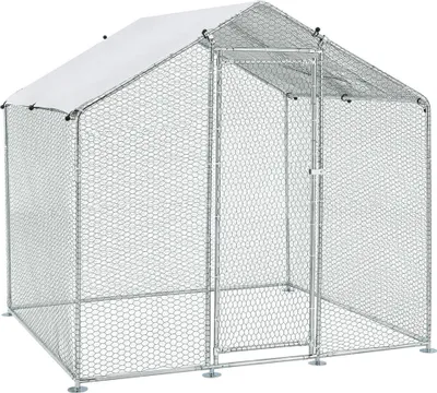 Produktbild von Kondela Výbeh pre zvieratá s plachtou Inkoky Typ 1 200x200 cm - strieborná / zelená / biela