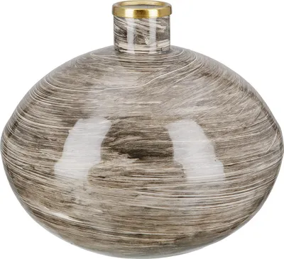 Produktbild von GILDE  Vase bauchig Stripes  H. 20 cm,50520