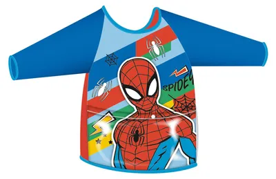 Produktbild von Aktivitätsschürze mit langen Ärmeln - Spiderman