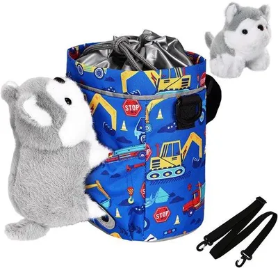 Immagine prodotto di Borsa da bicicletta per bambini con spallacci, impermeabile, regalo per bambini appassionato di bici, triciclo-monopattino