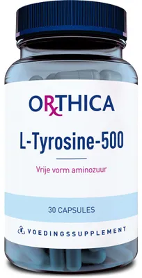 Obrázek produktu pro Orthica L-Tyrosine 500 kapslí 30 kapslí