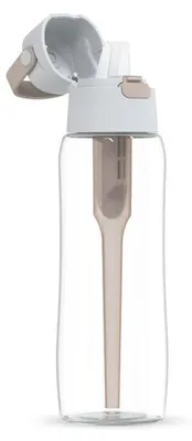 Produktbild von Dafi Solid beige 0,7l Filterflasche aus Tritan
