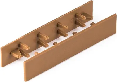 Produktbild von G21 Abdeckung für WPC-Platten, Kunststoff, Cumaru