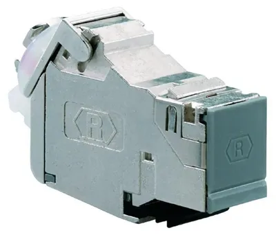 Immagine prodotto di Rutenbeck Cat.6A iso Modulo universale, schermato, ritagli modulo Keystone, 1 pz.