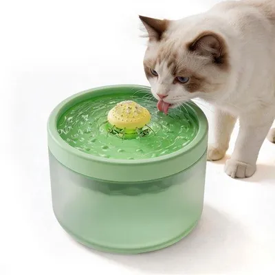 Produktbild von Kattenfontein, 1,8 Liter – Trinkbrunnen für Katzen – Mehrschichtfilter – Gesünderes Trinkwasser für Katzen