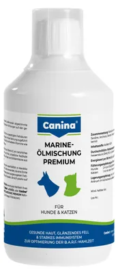 Immagine prodotto di Miscela di oli marini Canina Premium 500ml