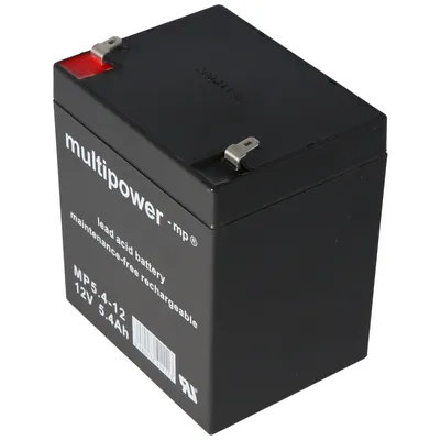 Produktbild von MP5.4-12 Multipower Blei-Akku 12 Volt 5400mAh, 6-DMZ-5 Akku