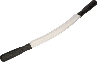 Produktbild von KOTARBAU® Geschmiedetes Zugmesser 61cm mit gebogener Klinge 30cm Wagnermesser Ziehmesser für Holz
