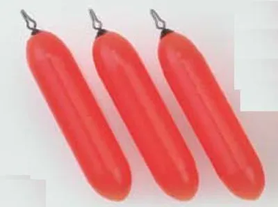 Produktbild von 3 Behr Drop Shot Bleie Dropshot Angeln Blei rot 18g