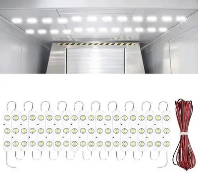 Zdjęcie produktu dla Taśma LED do samochodu 60 diod białe oświetlenie wnętrza 12V