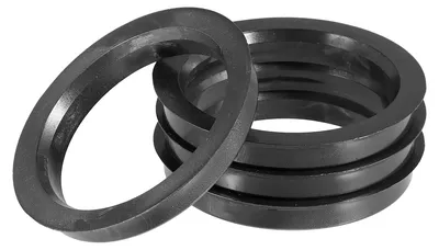 Immagine prodotto di 4 adattatori universali per auto, da 72,5 mm a 58 mm - neri