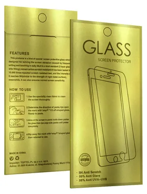 Produktbild von GOLD 9H gehärtetes Glas für Honor 9 – Durchscheinend KP27891