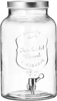 Produktbild von Ritzenhoff & Breker Olli Getränkespender, mit Zapfhahn, Wasserspender, Glas, 5.5 L, 818819