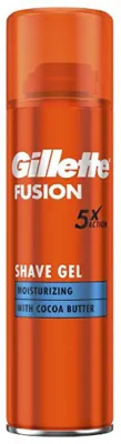 Produktbild von Gillette Fusion Rasiergel Moisturizing mit Kakaobutter, 200 ml
