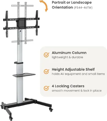 Produktbild von Equip 37-86" Drehbarer TV-Wagen