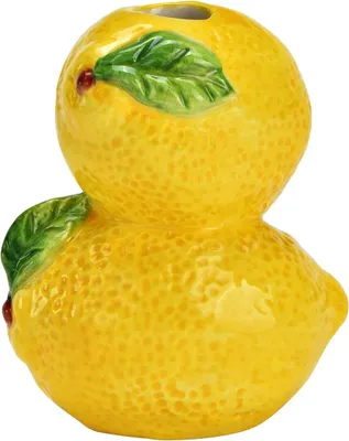 Image de Petit Vase citron en céramique