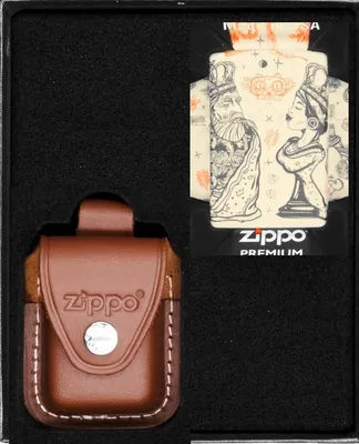 Produktbild von ZIPPO Feuerzeug Schachdesign Geschenkset Nr. 2