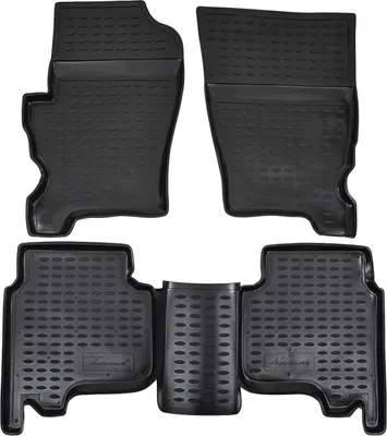 Obrázok produktu pre J&J Automotive | Gumové rohože so zvýšeným okrajom pre Land Rover Discovery 3 /4 2004-2016