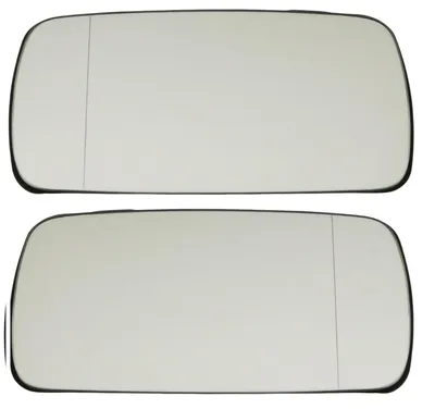Für BMW 3er E46 4Türer / E39 Spiegelglas Asphärisch Weiss Beheizt Links + Rechts in der Farbe von Goingfast