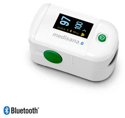 Produktbild von medisana PM 100 connect Pulsoximeter | Messung der Sauerstoffsättigung