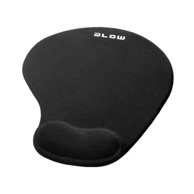 Image de Tapis de souris noir avec coussin