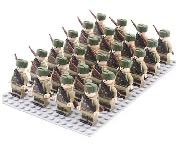 Obrázek produktu pro 24 Kusů figurek - Sovětská armáda + základní deska.
