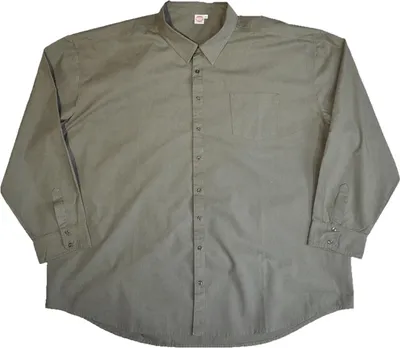 Produktbild von Übergrößen Designer Langarmhemd HONEYMOON armygreen 8XL