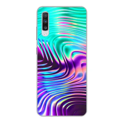Produktbild von MuchoWow® Handyhülle Schutzhülle Hülle für Samsung Galaxy A70 Kunst - Golf - Psychedelisch Silikon Softcase Handy Hülle - Schutzhaube