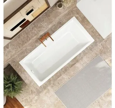 Produktbild von KALDEWEI Badewanne PURO NEXT Invisible Grip 1420 160 x 70 cm alpinweiß mit Antirutschbeschichtung 142000011001