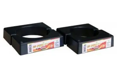 Produktbild von Zwaluw FP Brandschutzmanschette 210507 Graphit für Rohrdurchführungen