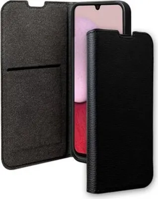 Produktbild von BigBen Connected, Samsung Galaxy A14 4G / 5G Folio Wallet Tasche mit Kartenhalter und Halterung, Schwarz