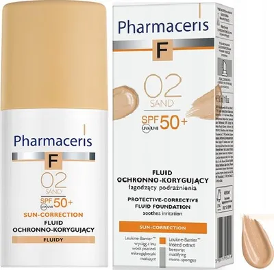 Produktbild von PHARMACERIS F Korrekturflüssigkeit 02 SAND SPF50 30ml
